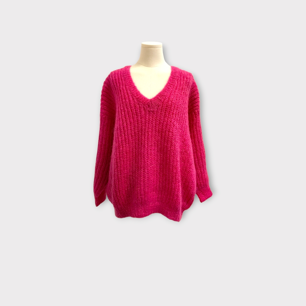 Roza vintage pulover
